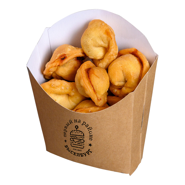 Жаренные пельмени